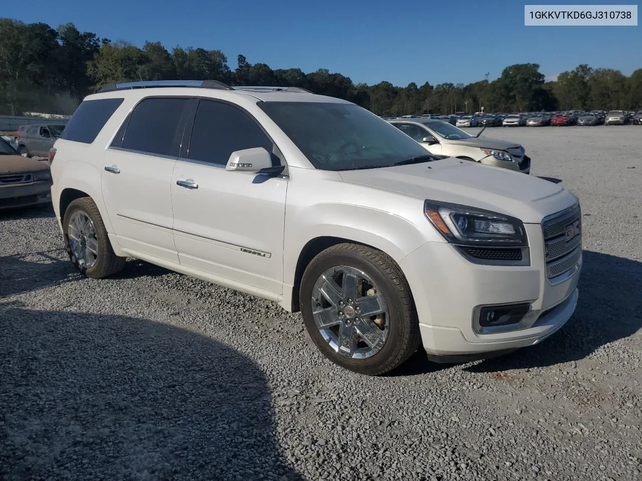 2016 GMC Acadia Denali VIN: 1GKKVTKD6GJ310738 Lot: 75976814