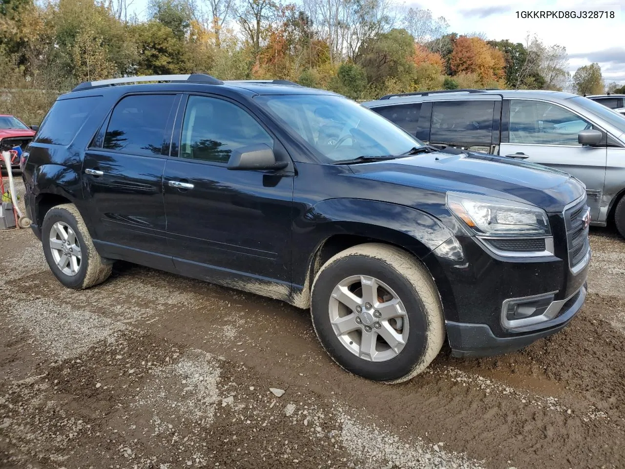 2016 GMC Acadia Sle VIN: 1GKKRPKD8GJ328718 Lot: 75999364