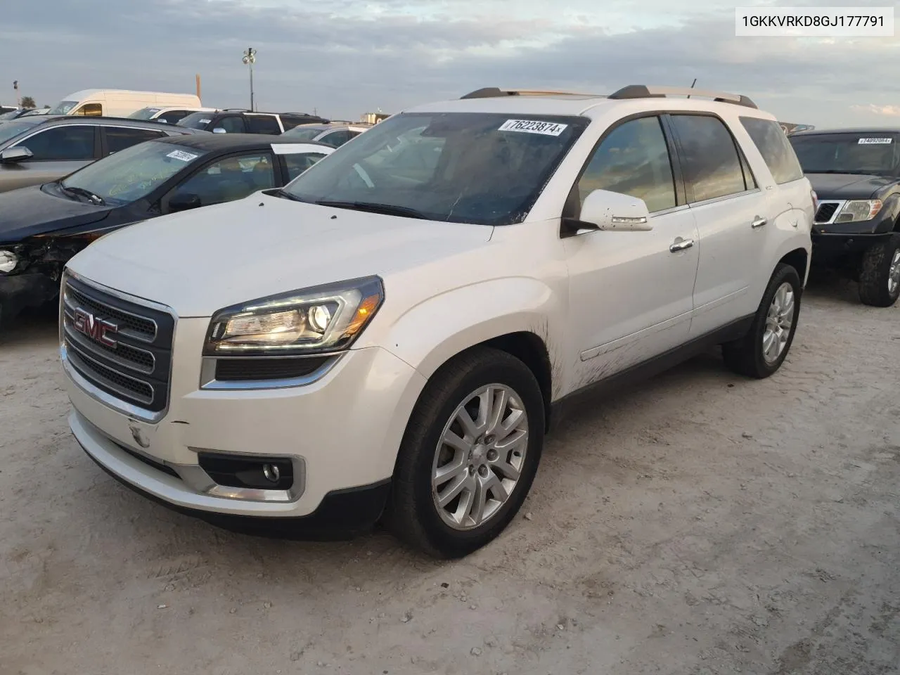 1GKKVRKD8GJ177791 2016 GMC Acadia Slt-1