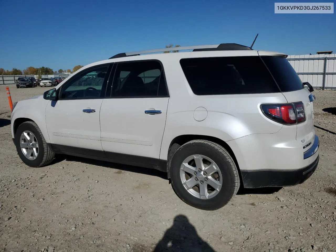 2016 GMC Acadia Sle VIN: 1GKKVPKD3GJ267533 Lot: 76288154