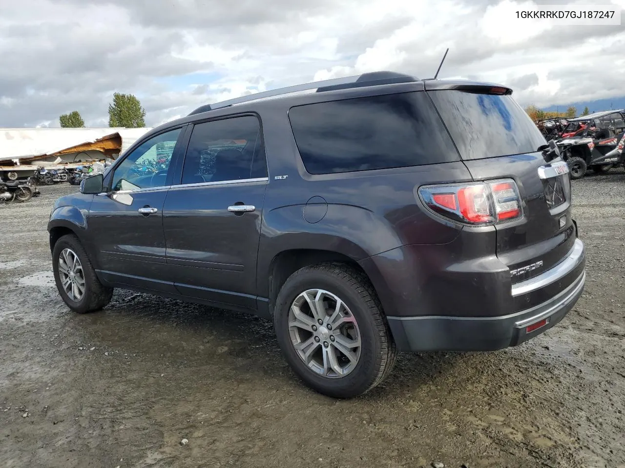 2016 GMC Acadia Slt-1 VIN: 1GKKRRKD7GJ187247 Lot: 76714954