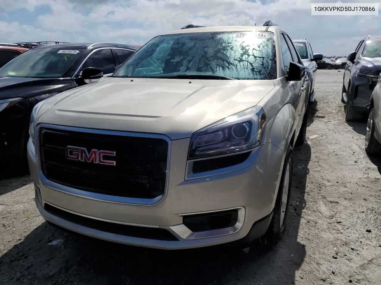 2016 GMC Acadia Sle VIN: 1GKKVPKD5GJ170866 Lot: 76926314