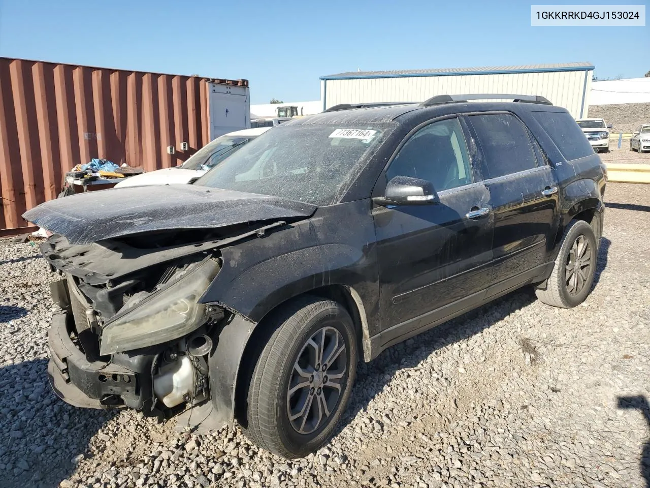 2016 GMC Acadia Slt-1 VIN: 1GKKRRKD4GJ153024 Lot: 77367164