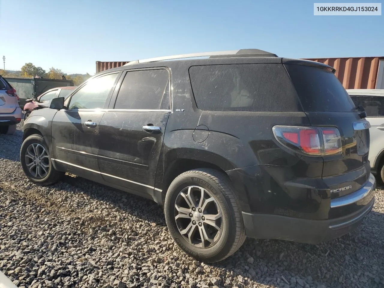 2016 GMC Acadia Slt-1 VIN: 1GKKRRKD4GJ153024 Lot: 77367164