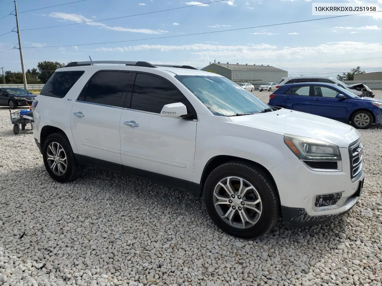 2016 GMC Acadia Slt-1 VIN: 1GKKRRKDXGJ251958 Lot: 79270554