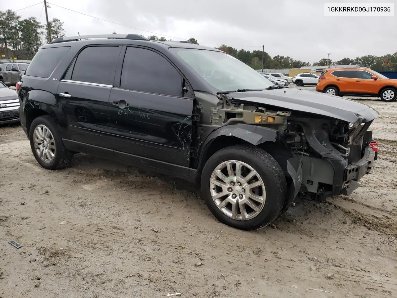 2016 GMC Acadia Slt-1 VIN: 1GKKRRKD0GJ170936 Lot: 79542584