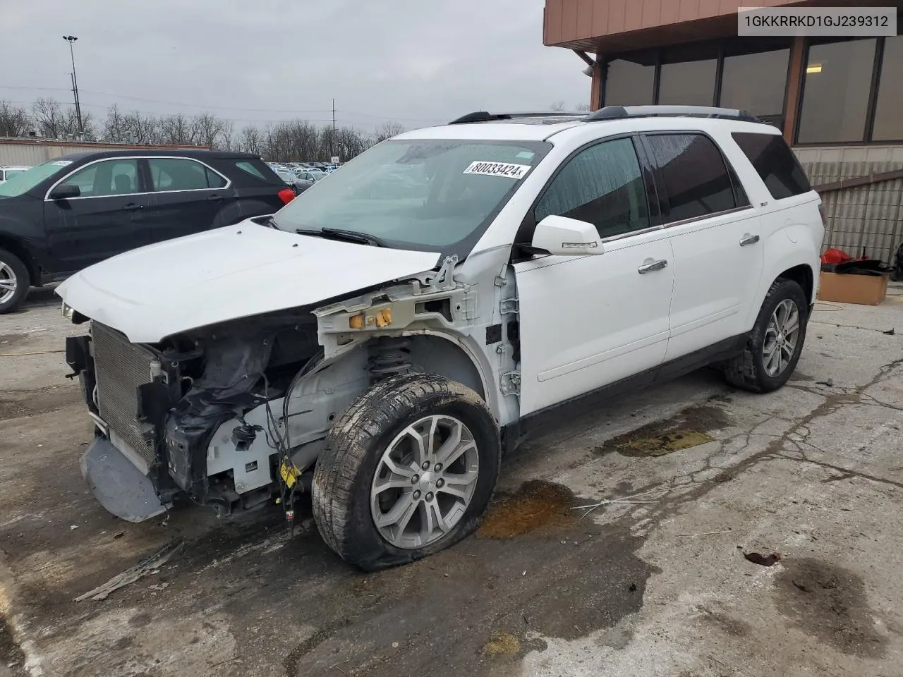 2016 GMC Acadia Slt-1 VIN: 1GKKRRKD1GJ239312 Lot: 80033424