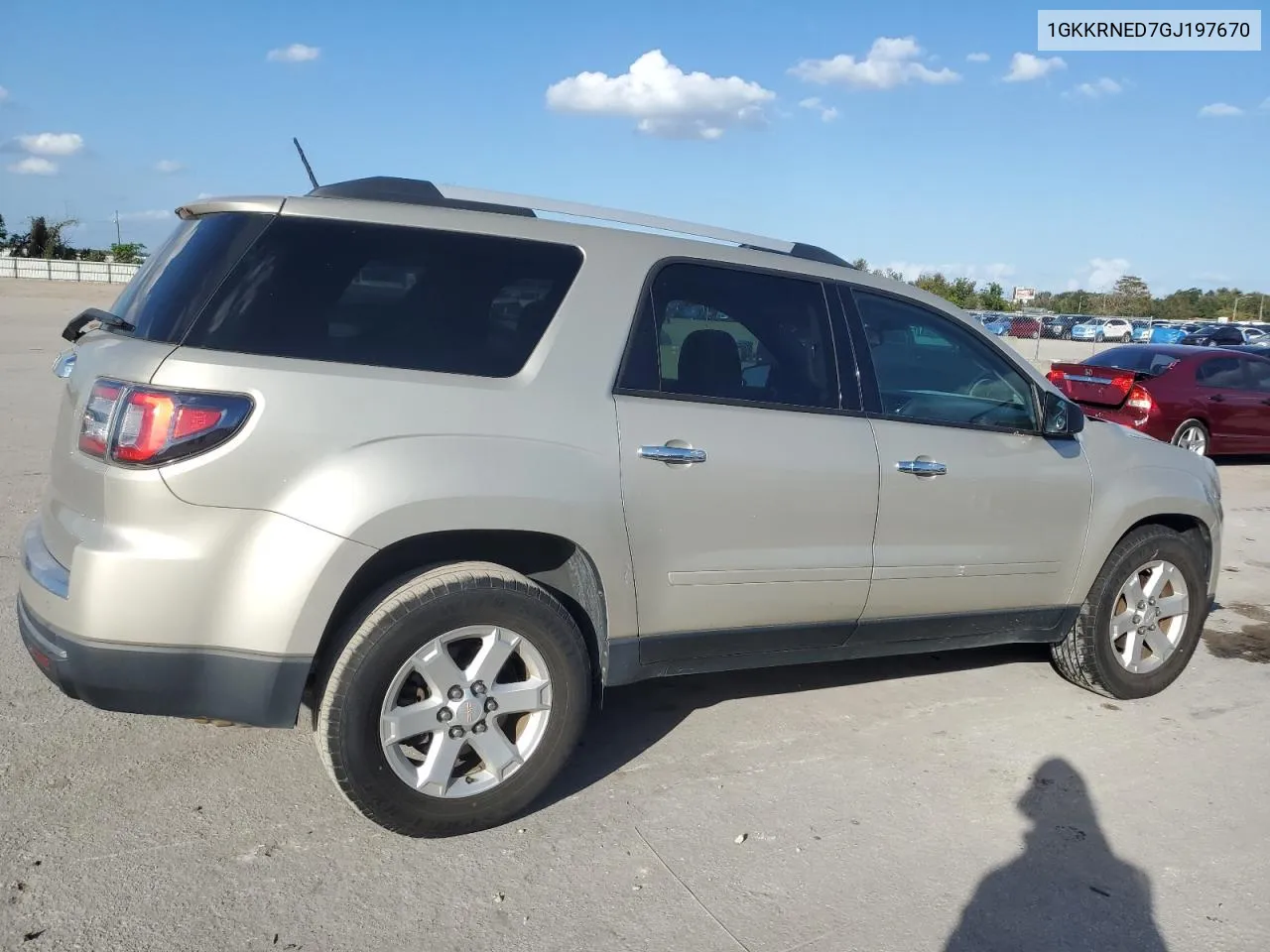 2016 GMC Acadia Sle VIN: 1GKKRNED7GJ197670 Lot: 80316074