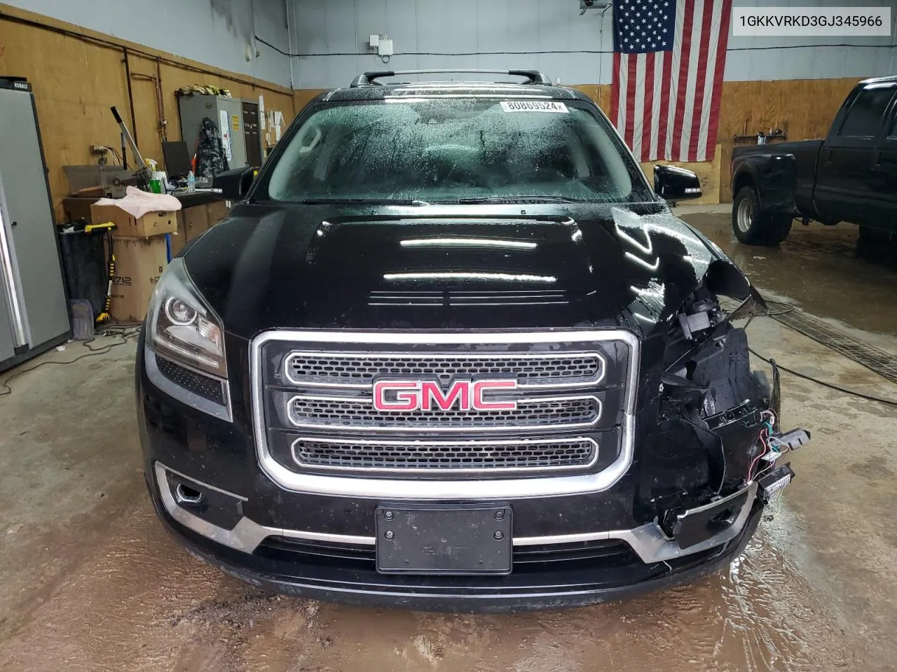 2016 GMC Acadia Slt-1 VIN: 1GKKVRKD3GJ345966 Lot: 80869524