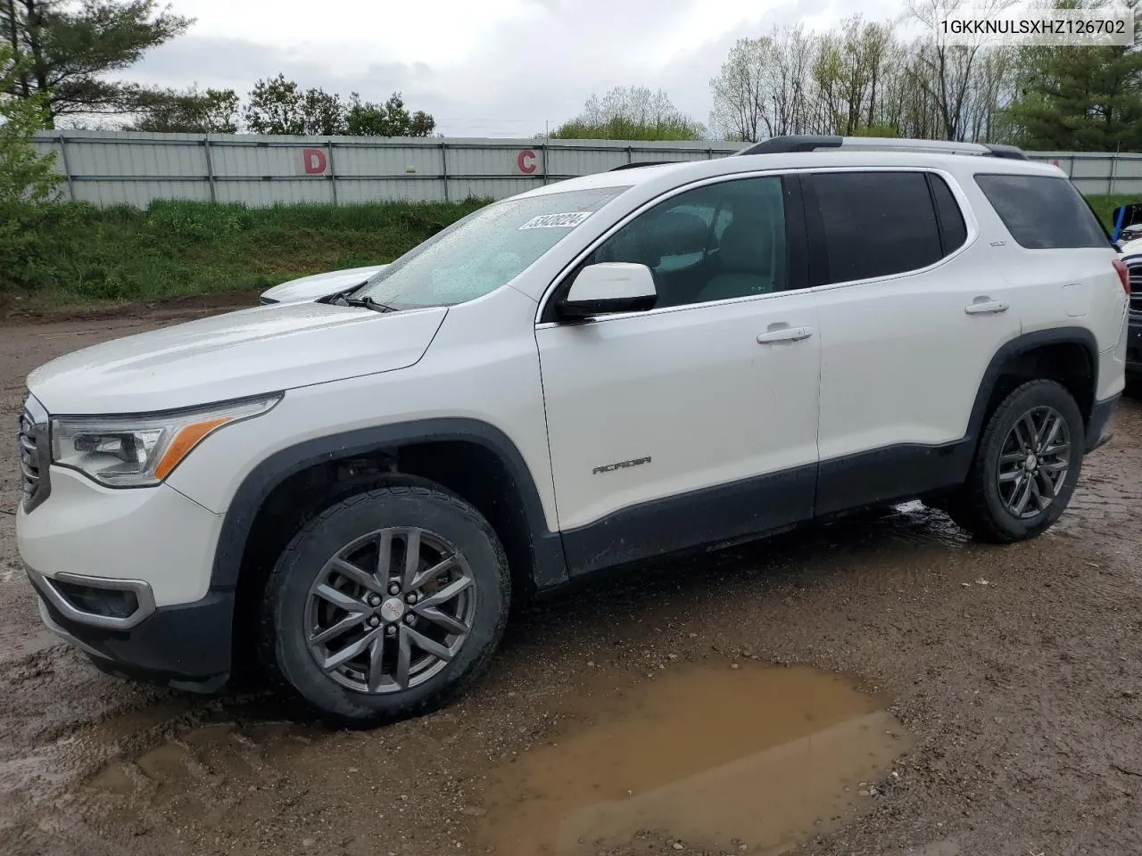 2017 GMC Acadia Slt-1 VIN: 1GKKNULSXHZ126702 Lot: 53428224