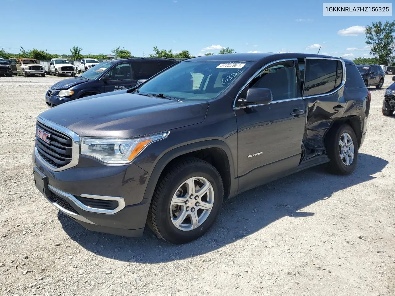 2017 GMC Acadia Sle VIN: 1GKKNRLA7HZ156325 Lot: 54222904