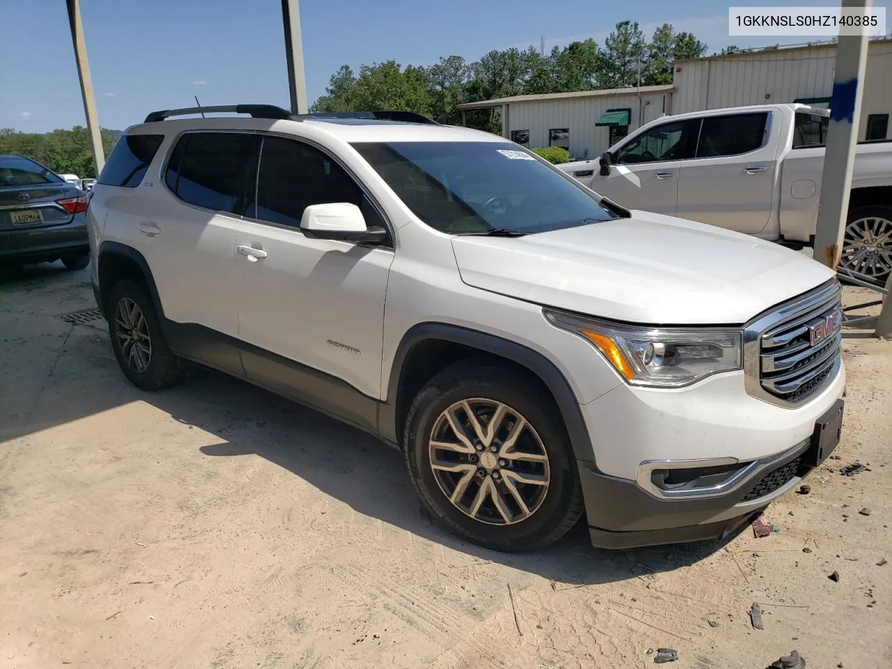 1GKKNSLS0HZ140385 2017 GMC Acadia Sle