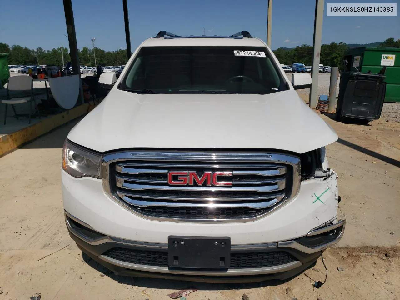 2017 GMC Acadia Sle VIN: 1GKKNSLS0HZ140385 Lot: 57214504