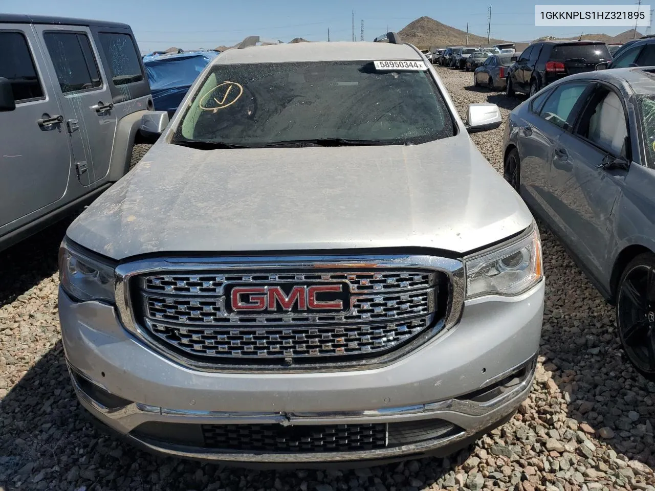 1GKKNPLS1HZ321895 2017 GMC Acadia Denali