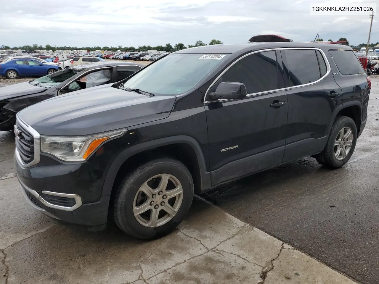 2017 GMC Acadia Sle VIN: 1GKKNKLA2HZ251026 Lot: 59110504