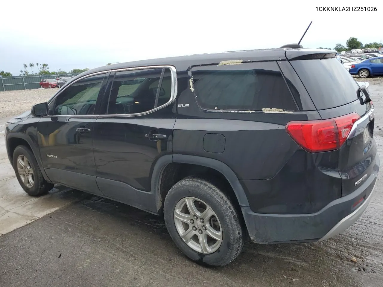 1GKKNKLA2HZ251026 2017 GMC Acadia Sle