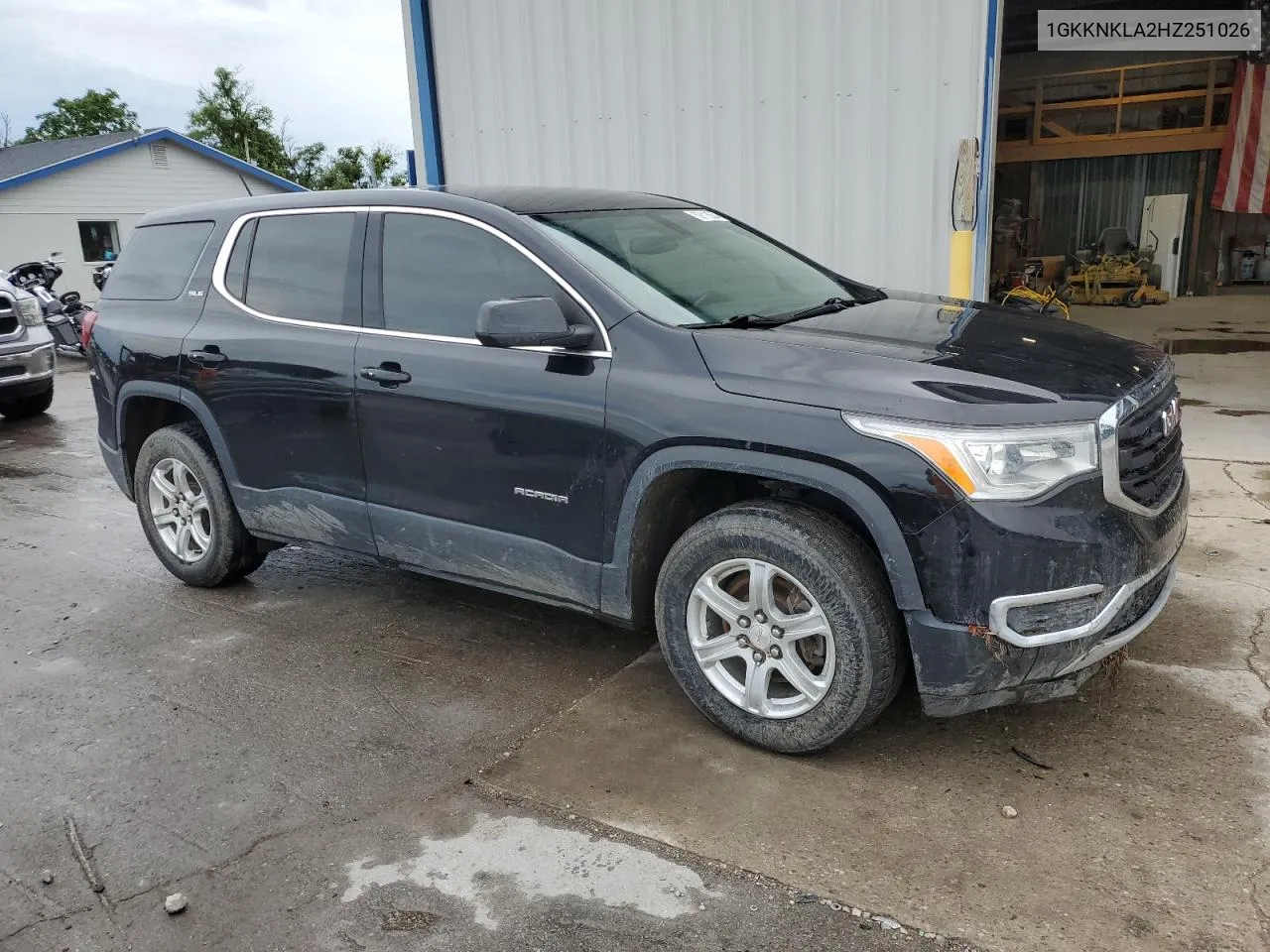 1GKKNKLA2HZ251026 2017 GMC Acadia Sle