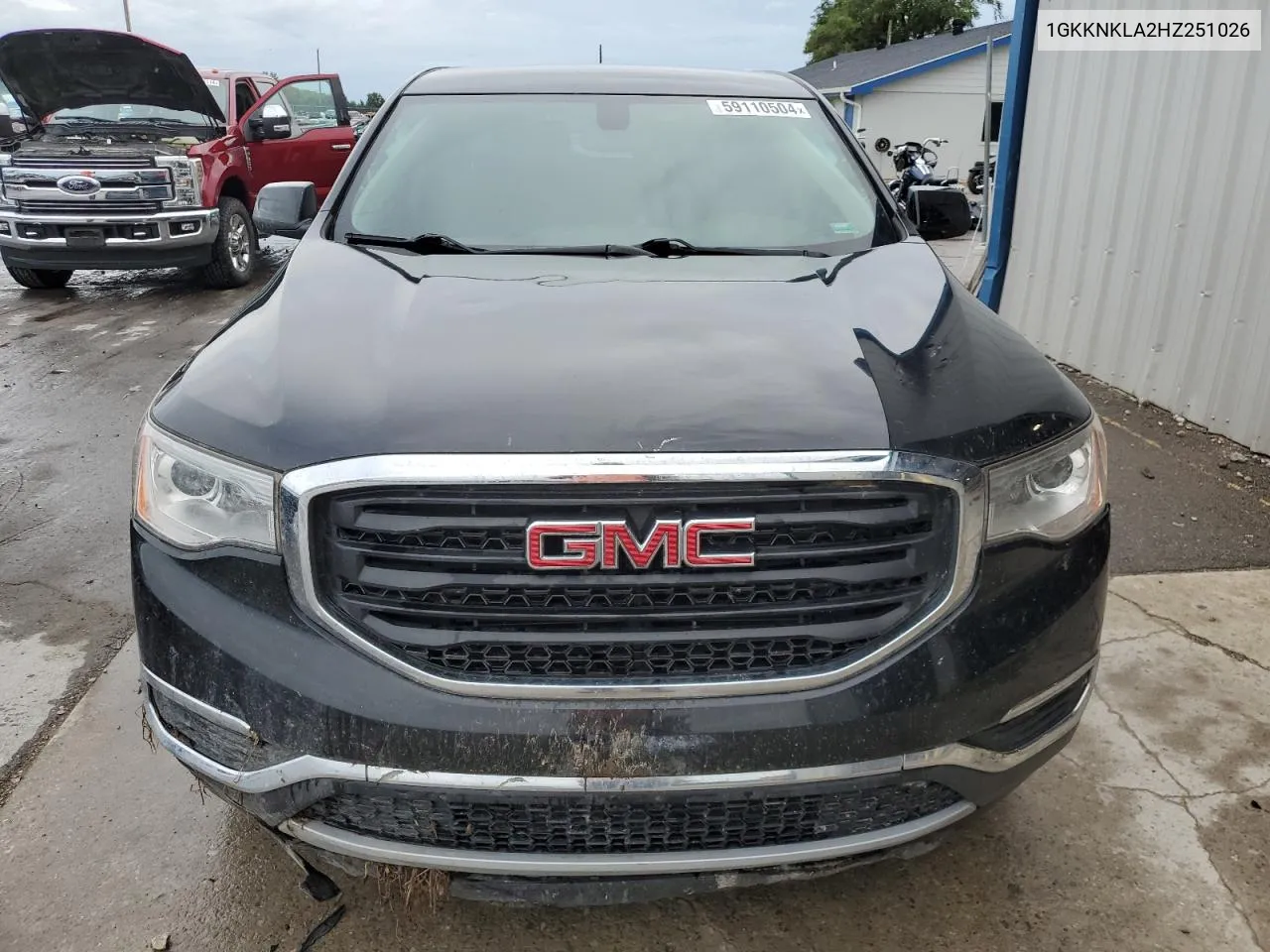 1GKKNKLA2HZ251026 2017 GMC Acadia Sle