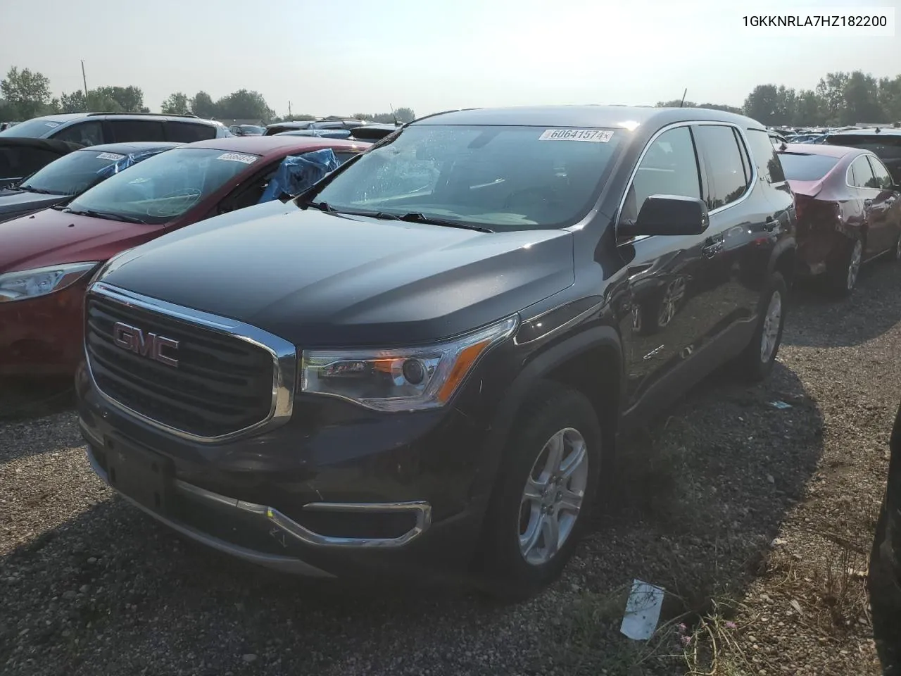 2017 GMC Acadia Sle VIN: 1GKKNRLA7HZ182200 Lot: 60641574