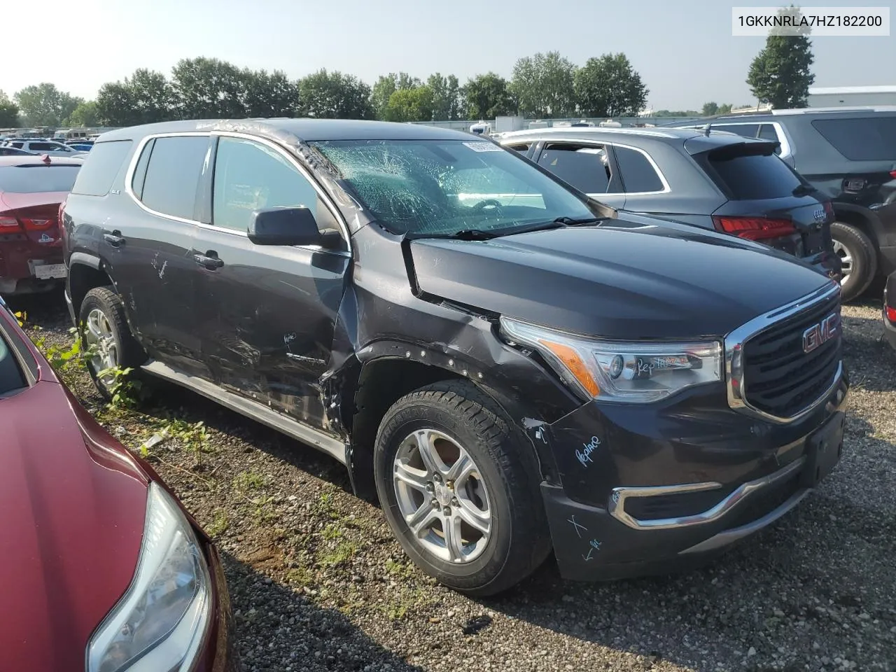 2017 GMC Acadia Sle VIN: 1GKKNRLA7HZ182200 Lot: 60641574