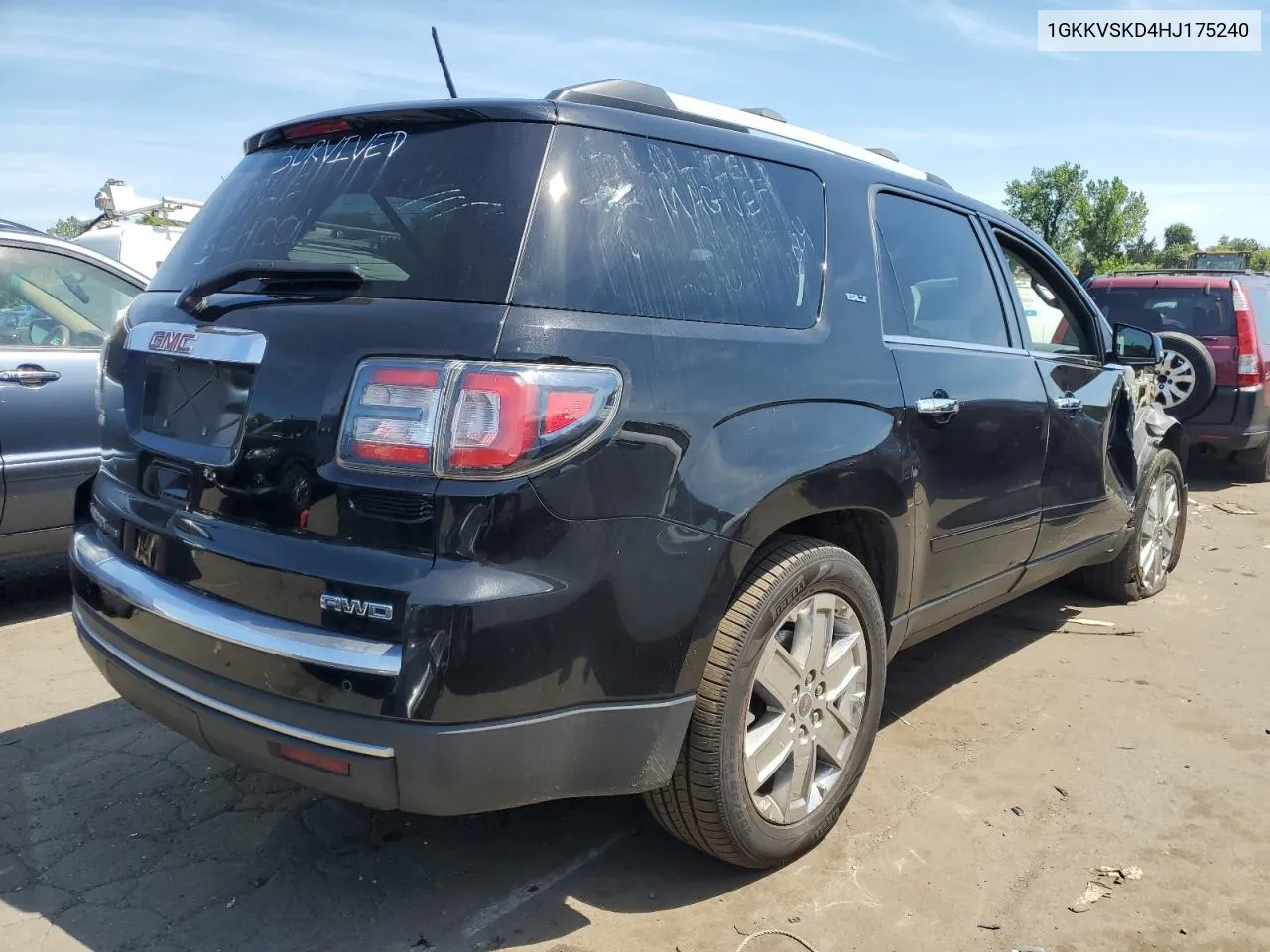 2017 GMC Acadia Limited Slt-2 VIN: 1GKKVSKD4HJ175240 Lot: 60686464