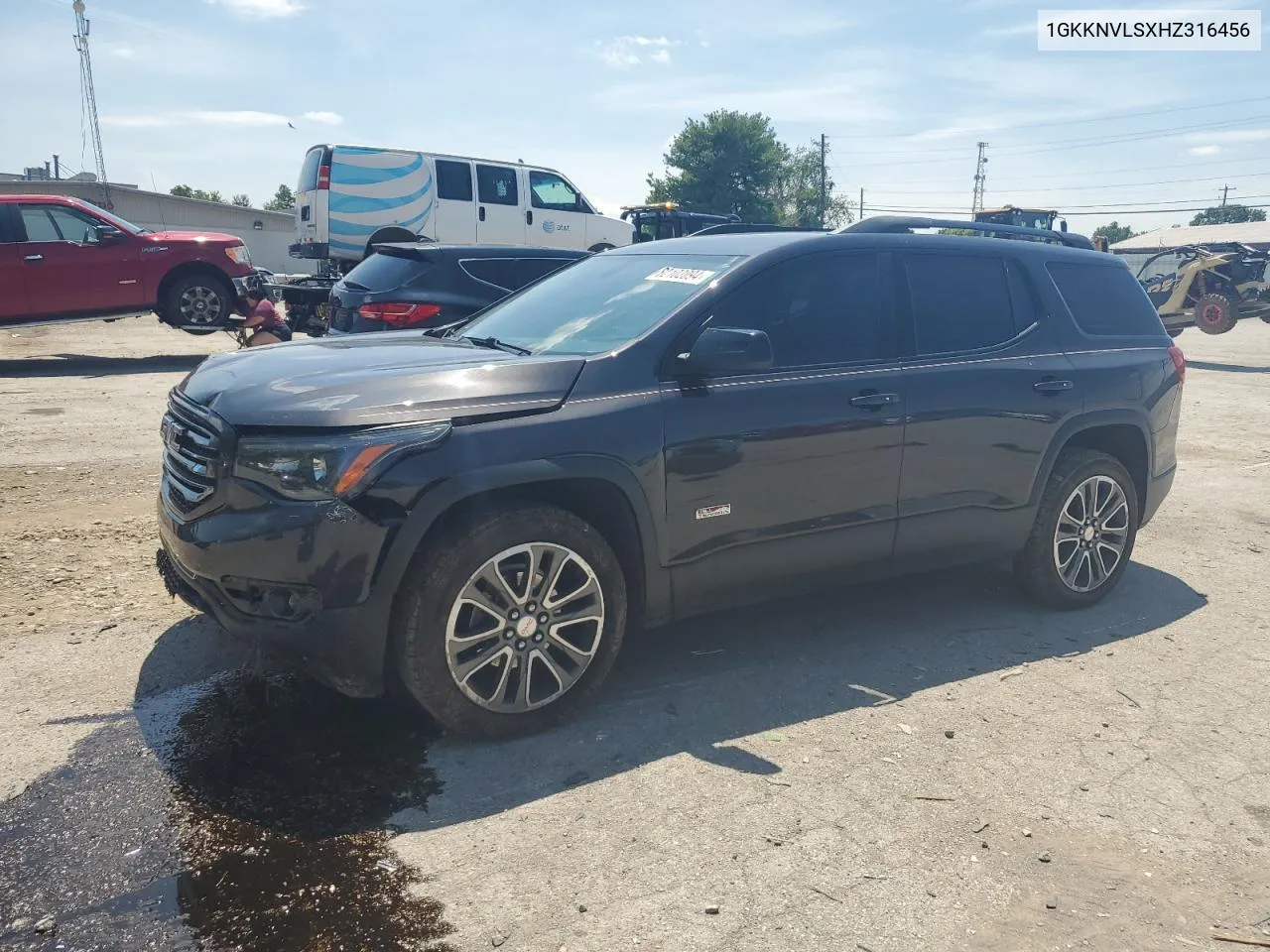 2017 GMC Acadia All Terrain VIN: 1GKKNVLSXHZ316456 Lot: 62102094