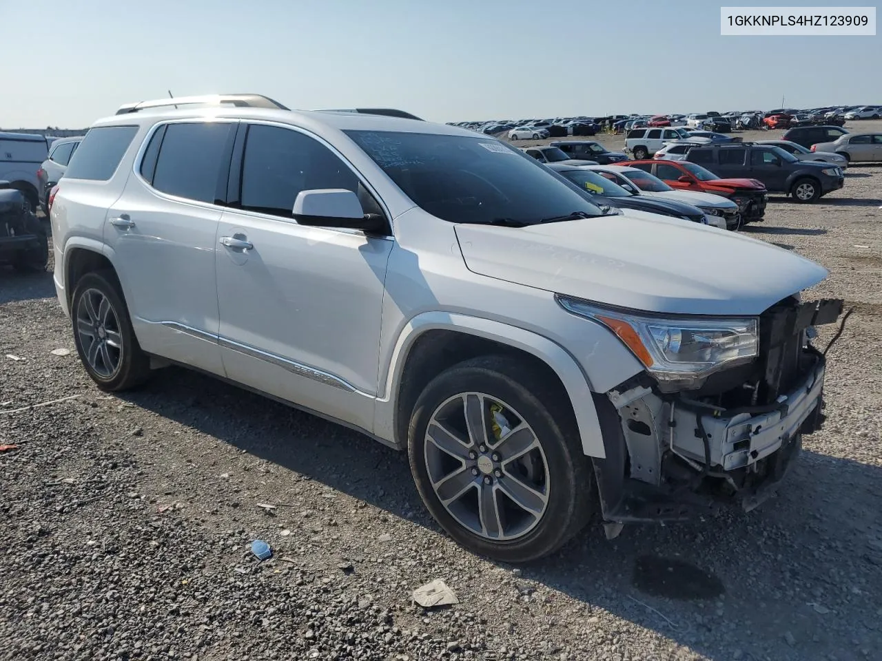 2017 GMC Acadia Denali VIN: 1GKKNPLS4HZ123909 Lot: 62864314