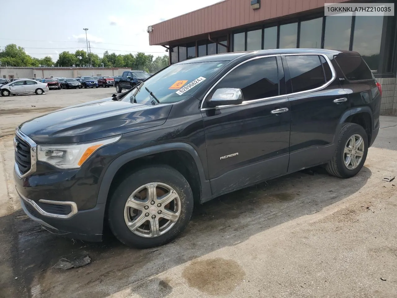 2017 GMC Acadia Sle VIN: 1GKKNKLA7HZ210035 Lot: 62896624