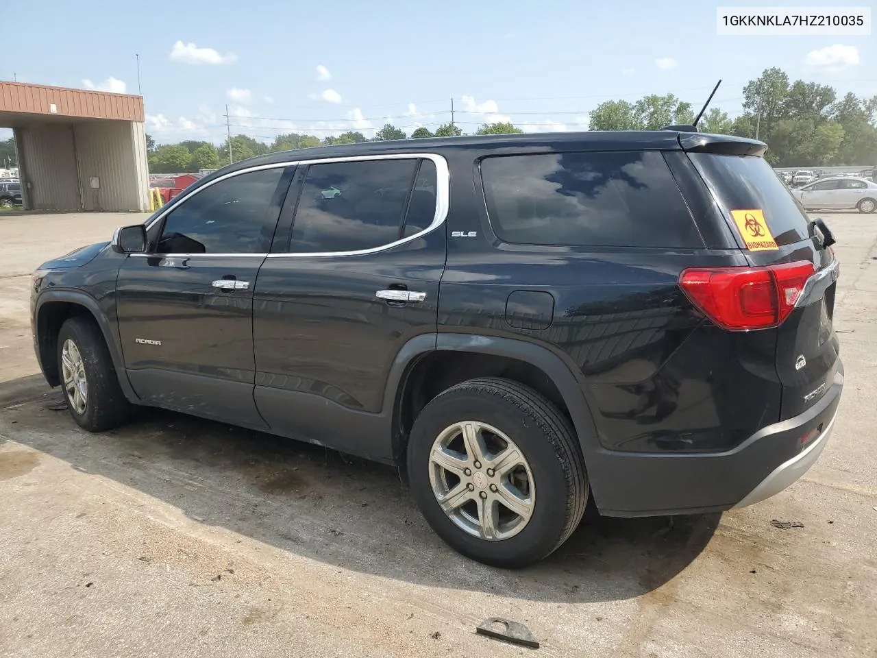 2017 GMC Acadia Sle VIN: 1GKKNKLA7HZ210035 Lot: 62896624