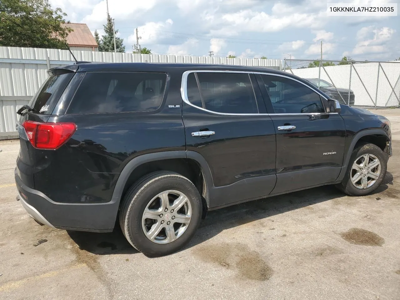 2017 GMC Acadia Sle VIN: 1GKKNKLA7HZ210035 Lot: 62896624