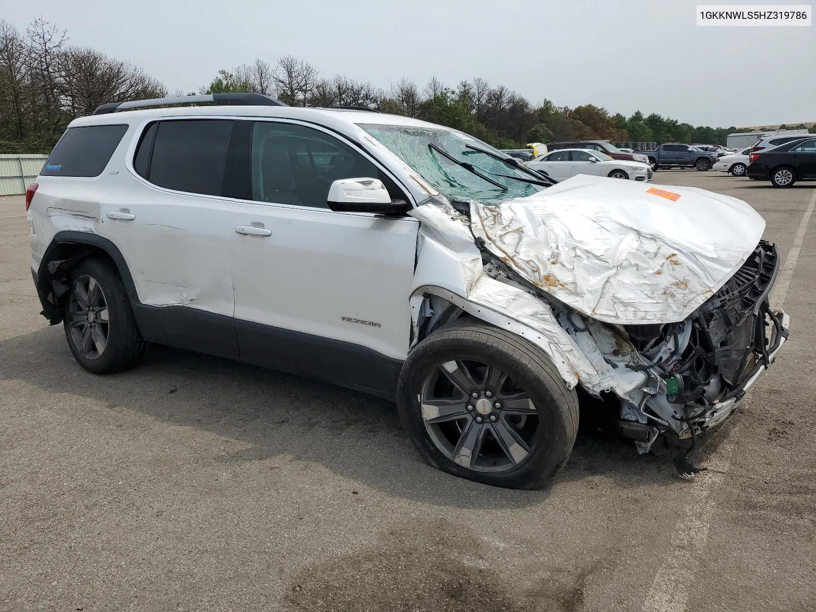 2017 GMC Acadia Slt-2 VIN: 1GKKNWLS5HZ319786 Lot: 63621494