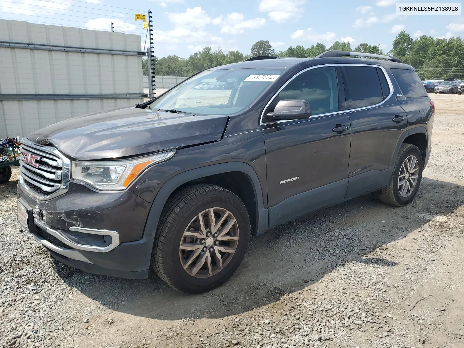 2017 GMC Acadia Sle VIN: 1GKKNLLS5HZ138928 Lot: 63847234