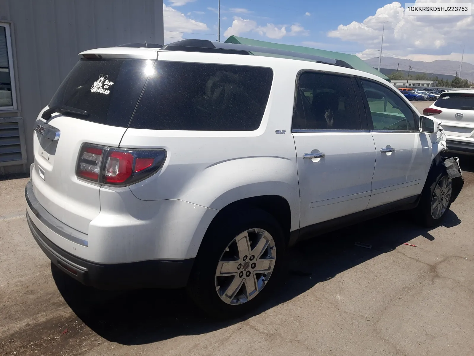 2017 GMC Acadia Limited Slt-2 VIN: 1GKKRSKD5HJ223753 Lot: 64146134