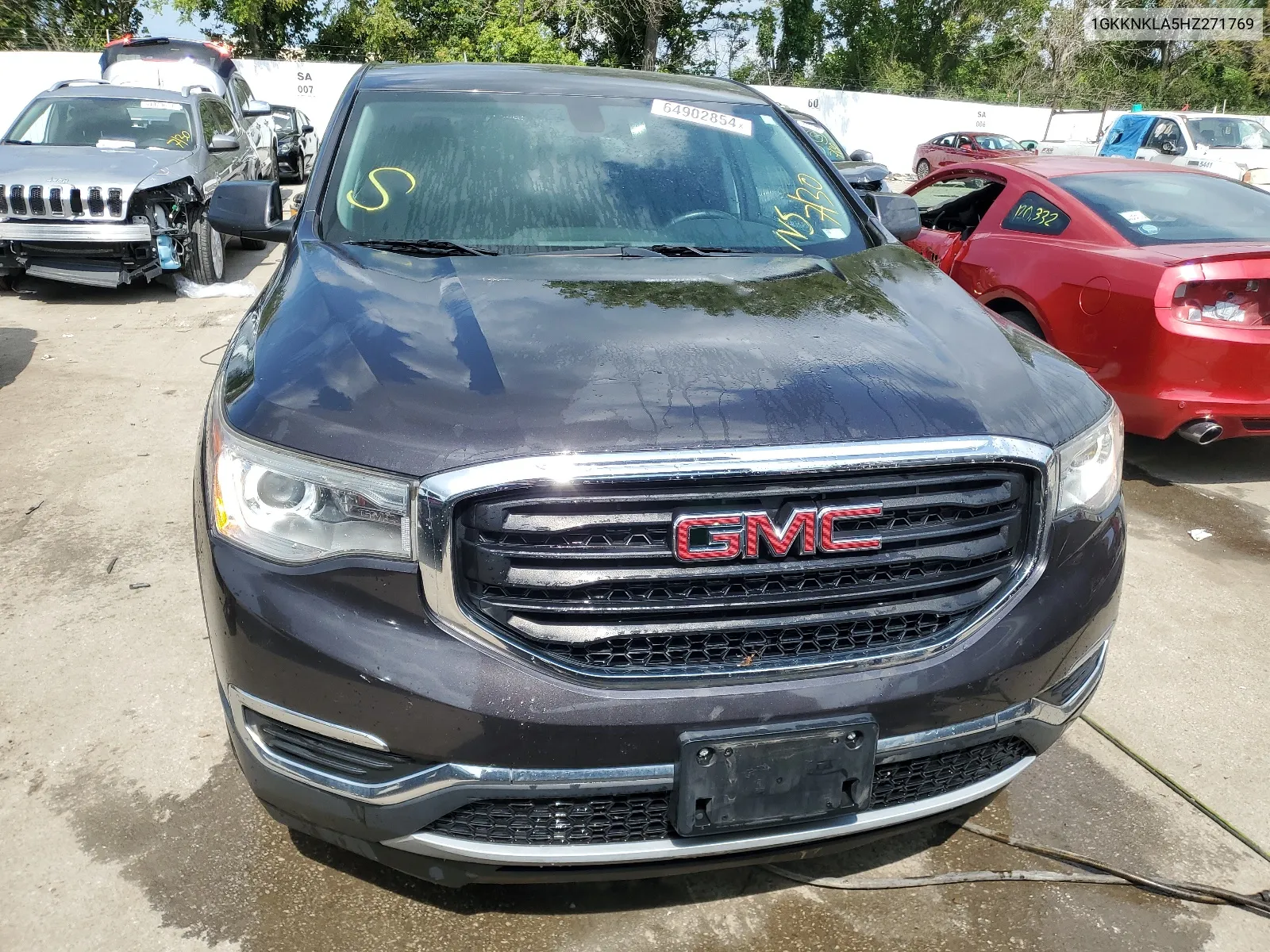 1GKKNKLA5HZ271769 2017 GMC Acadia Sle