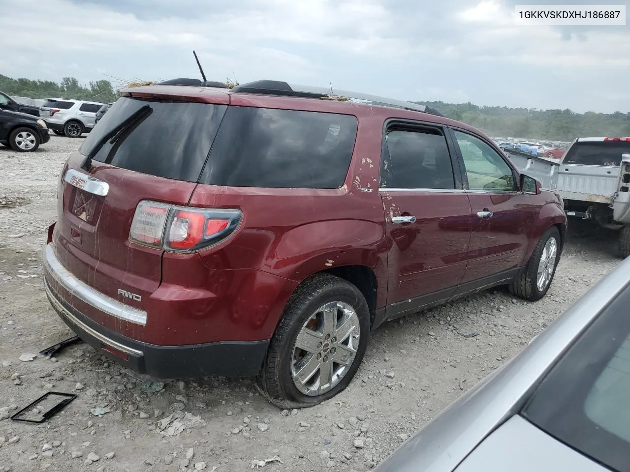 1GKKVSKDXHJ186887 2017 GMC Acadia Limited Slt-2