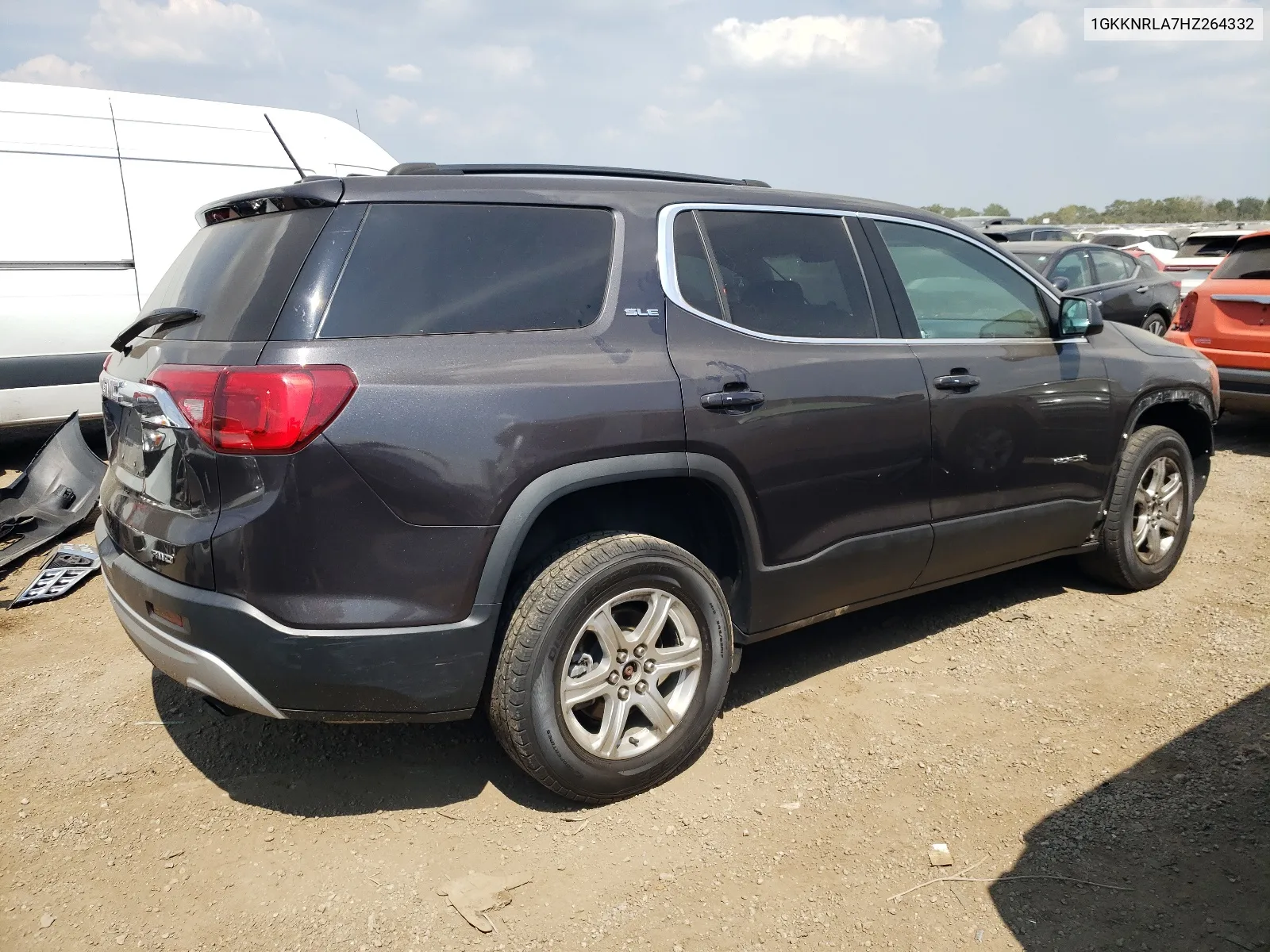 2017 GMC Acadia Sle VIN: 1GKKNRLA7HZ264332 Lot: 66821184