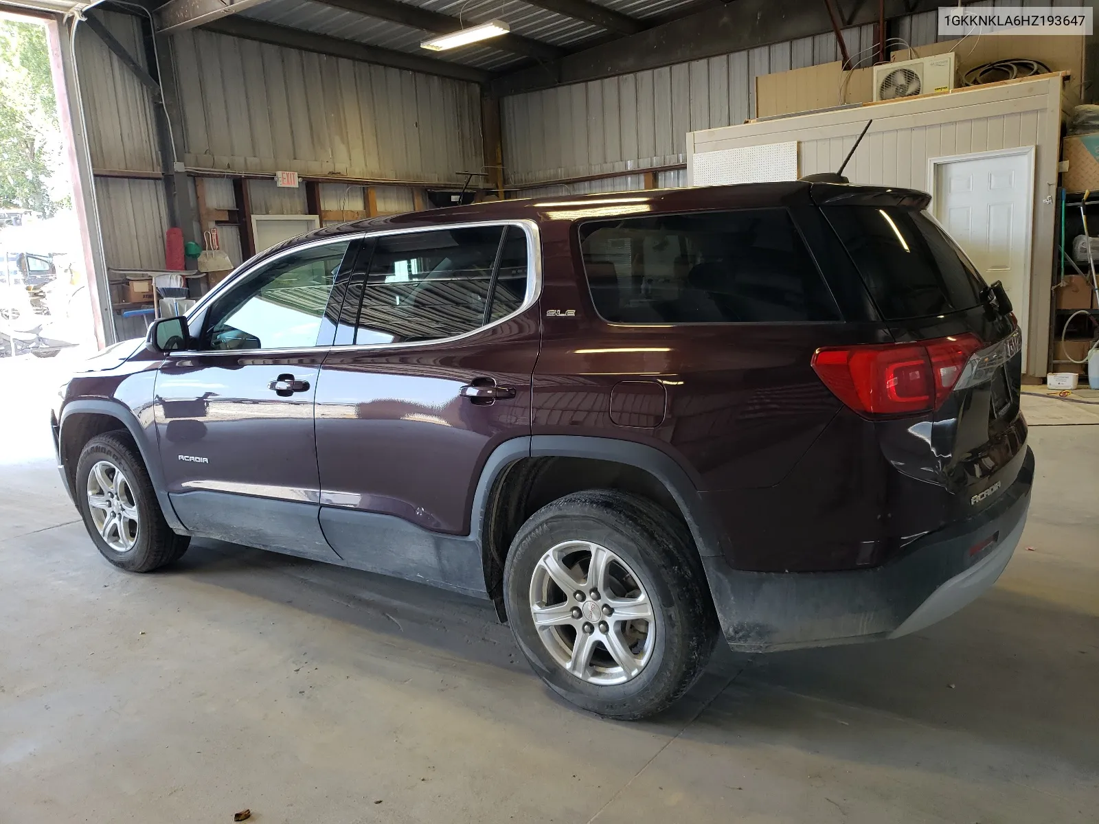 2017 GMC Acadia Sle VIN: 1GKKNKLA6HZ193647 Lot: 67045034