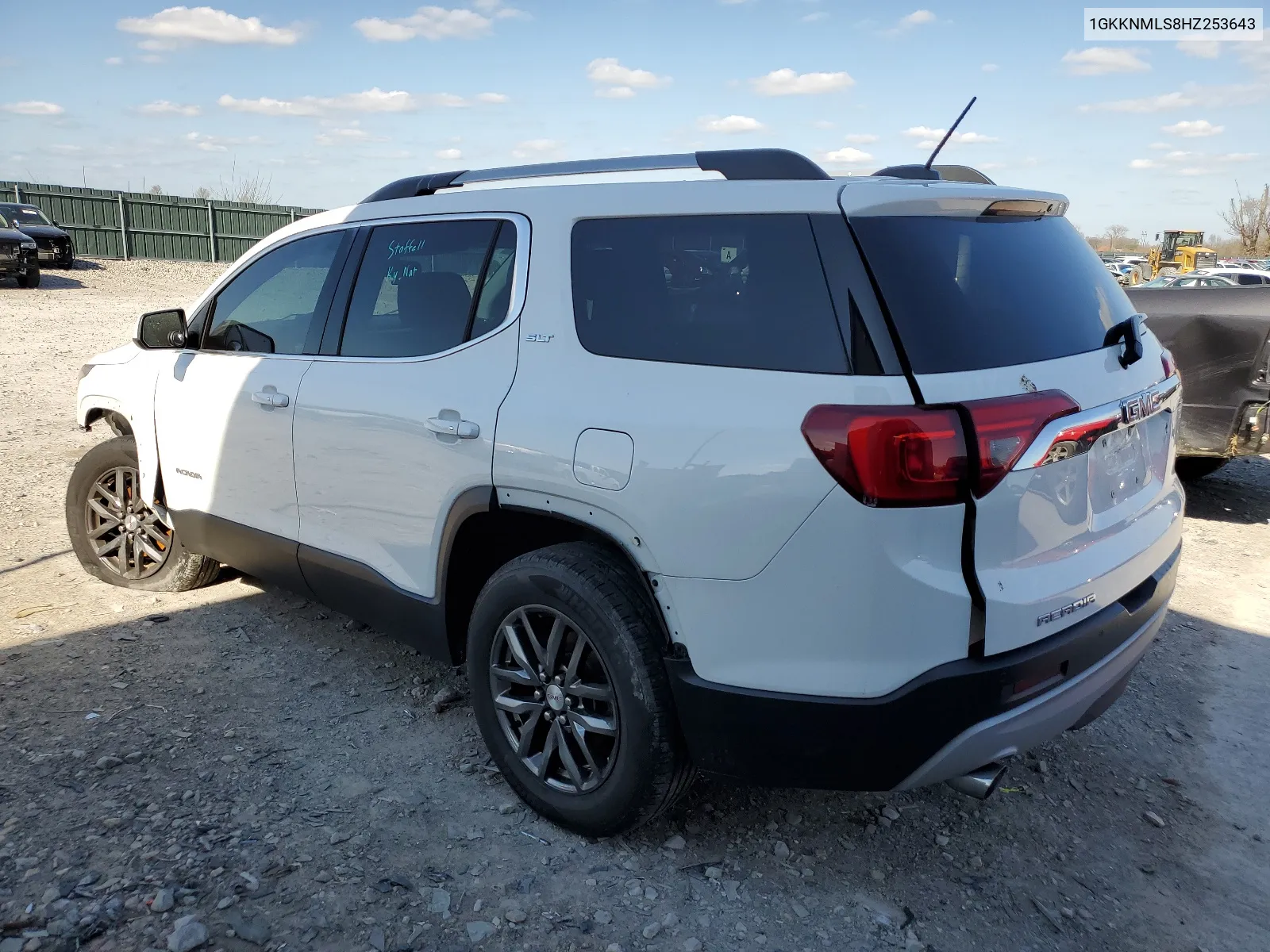 1GKKNMLS8HZ253643 2017 GMC Acadia Slt-1