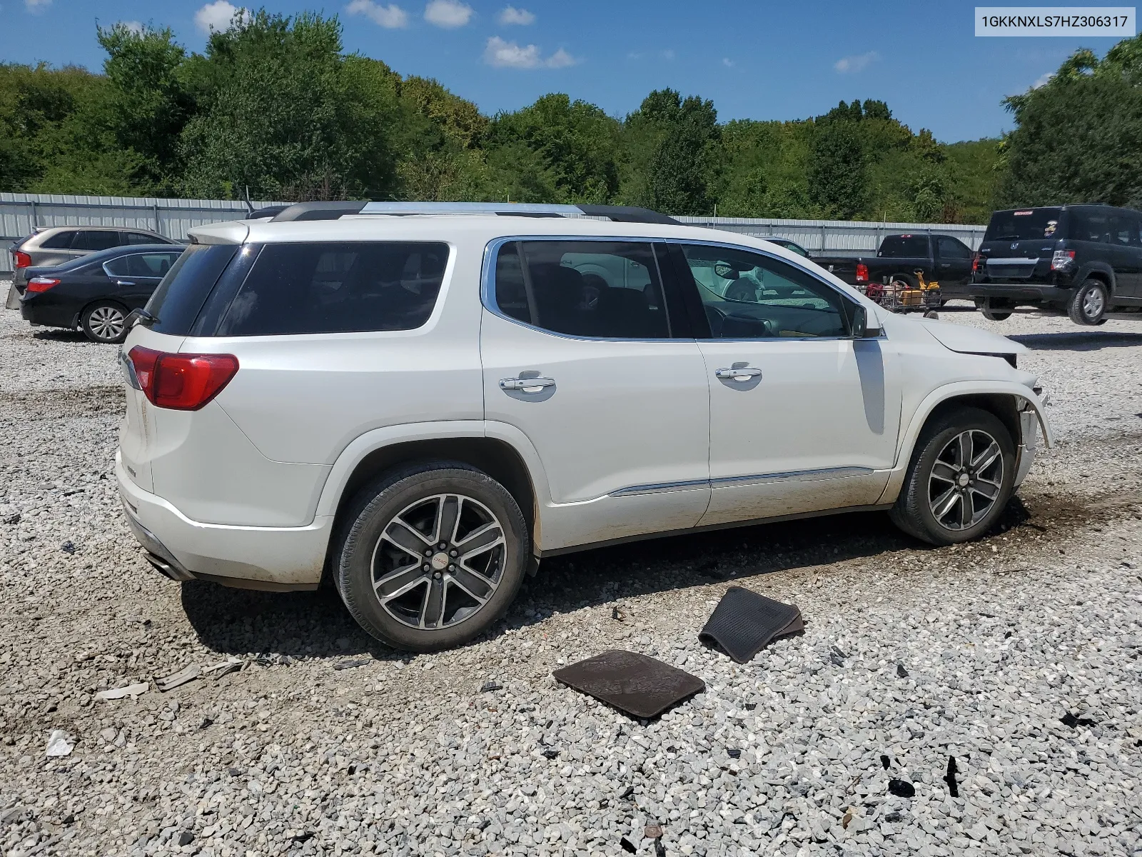 1GKKNXLS7HZ306317 2017 GMC Acadia Denali