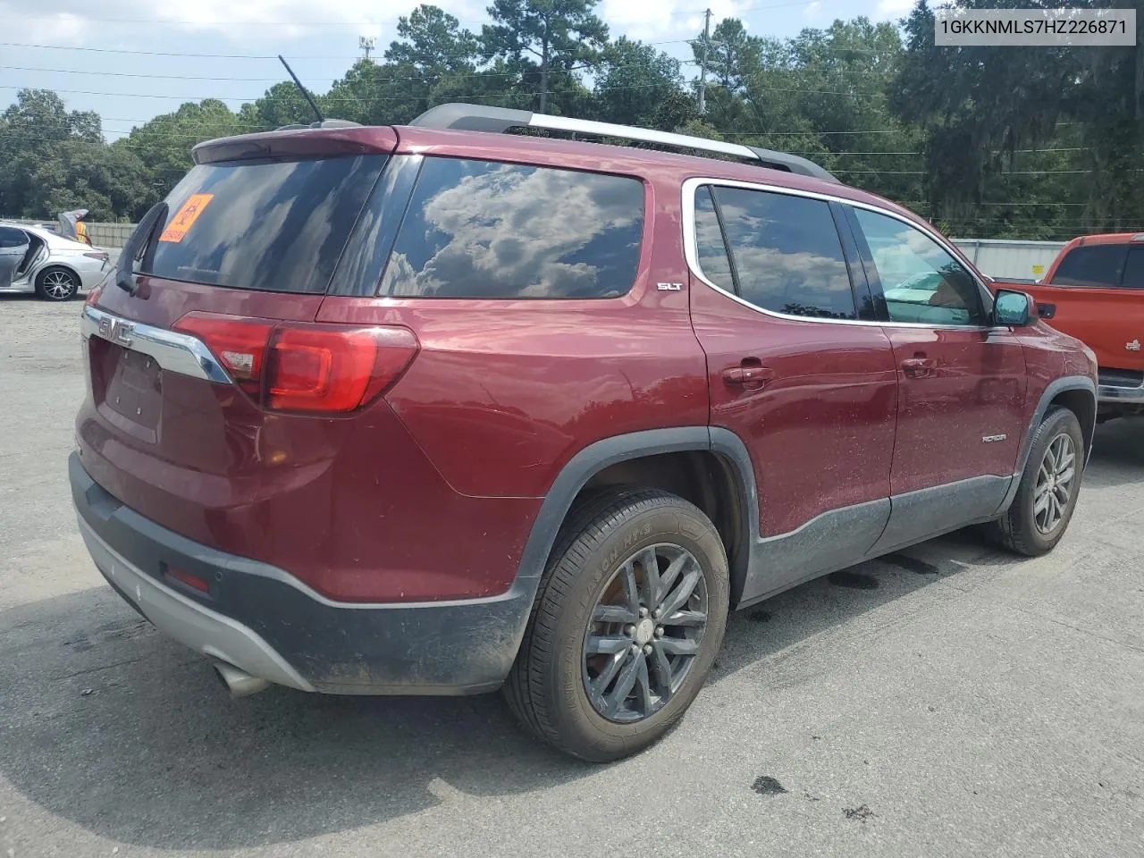 2017 GMC Acadia Slt-1 VIN: 1GKKNMLS7HZ226871 Lot: 67740834