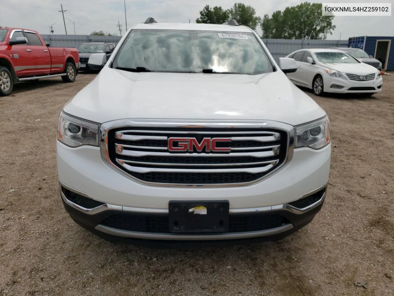 2017 GMC Acadia Slt-1 VIN: 1GKKNMLS4HZ259102 Lot: 67959784