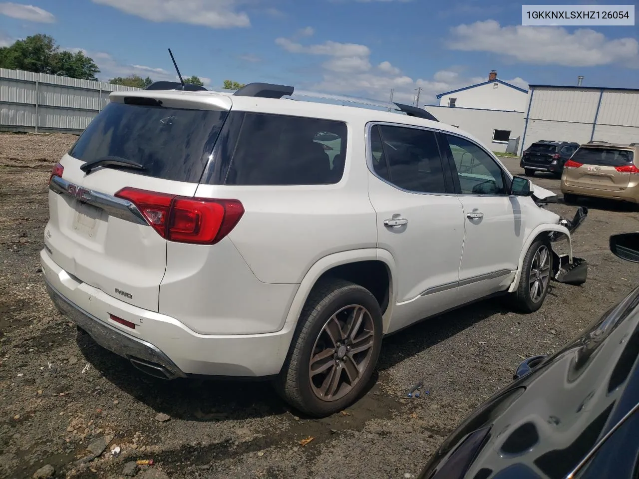 1GKKNXLSXHZ126054 2017 GMC Acadia Denali