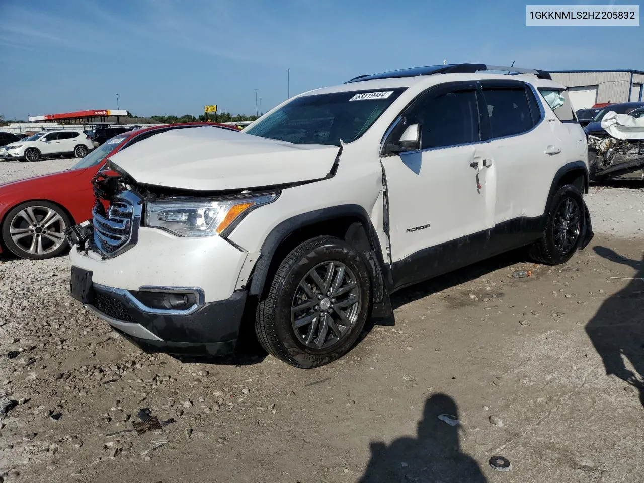 1GKKNMLS2HZ205832 2017 GMC Acadia Slt-1