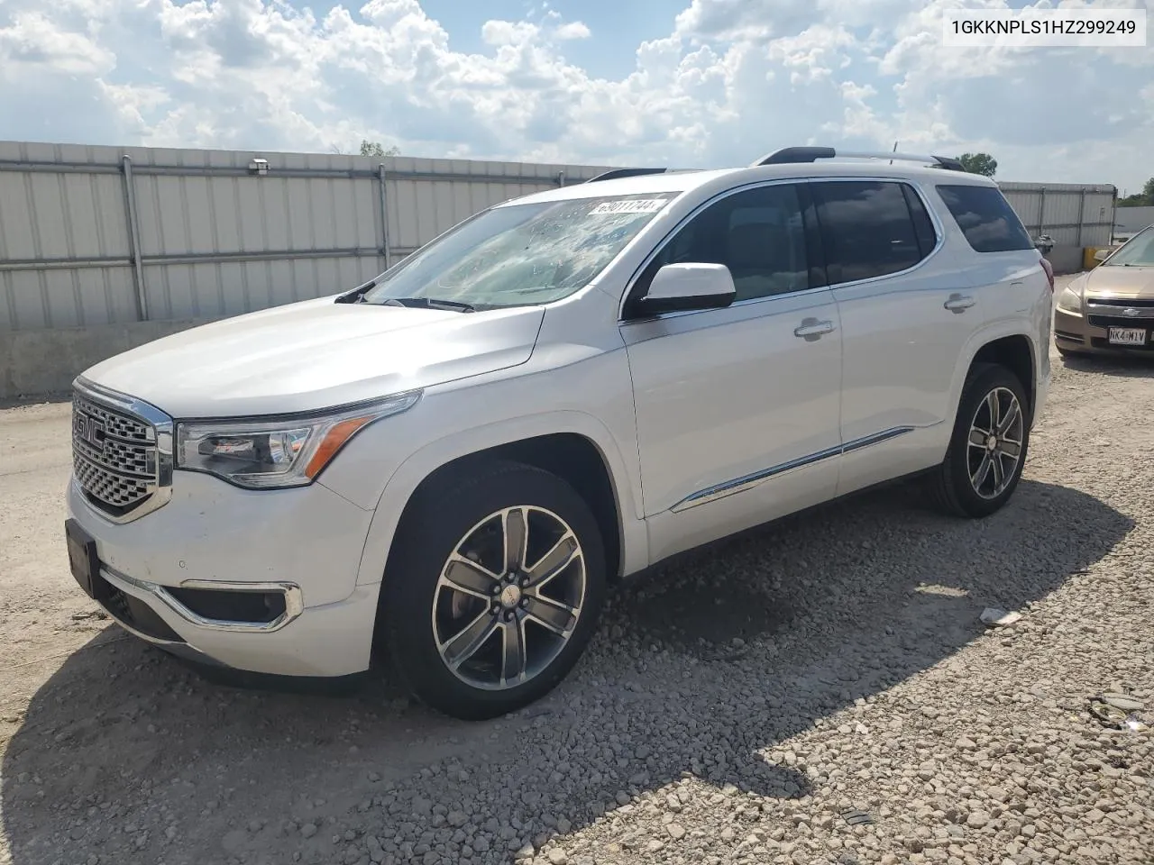 2017 GMC Acadia Denali VIN: 1GKKNPLS1HZ299249 Lot: 69011744