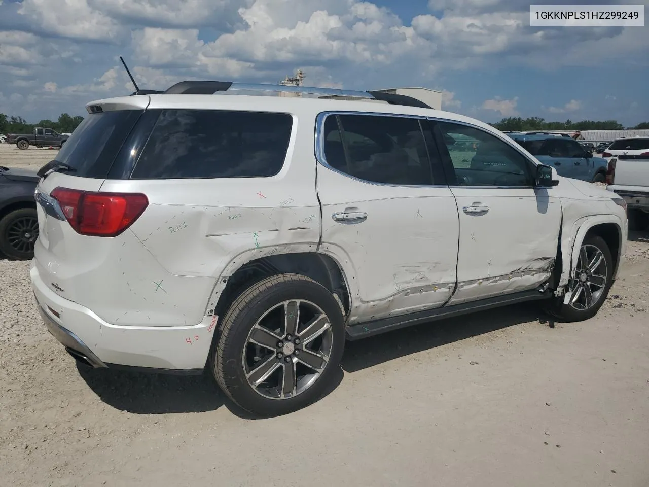 2017 GMC Acadia Denali VIN: 1GKKNPLS1HZ299249 Lot: 69011744