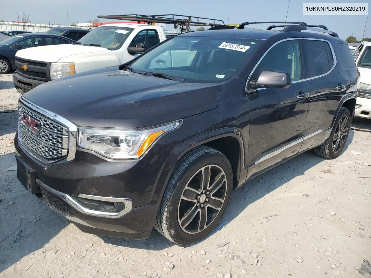 1GKKNPLS0HZ320219 2017 GMC Acadia Denali