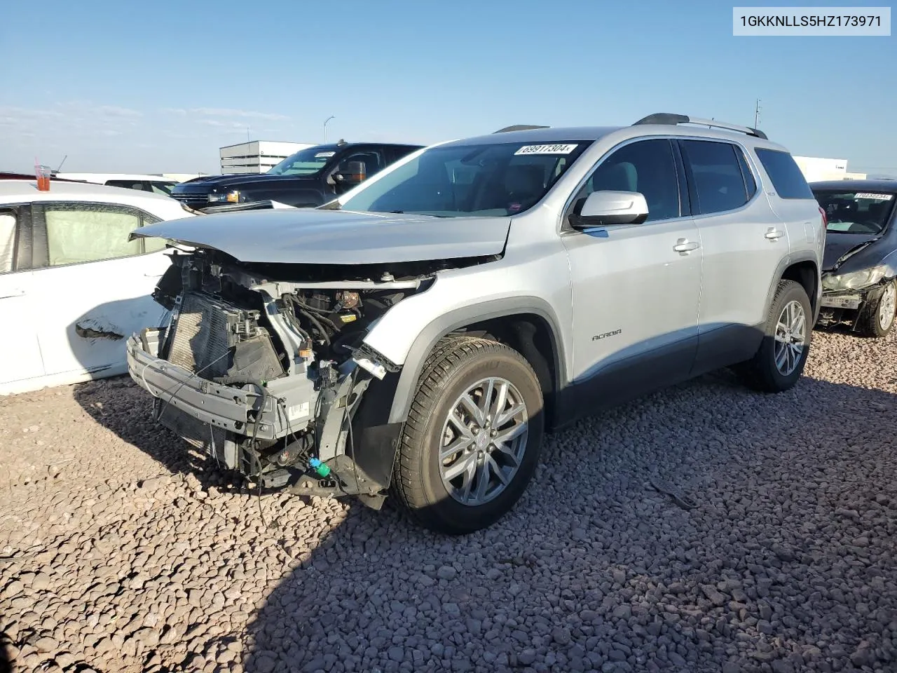 1GKKNLLS5HZ173971 2017 GMC Acadia Sle