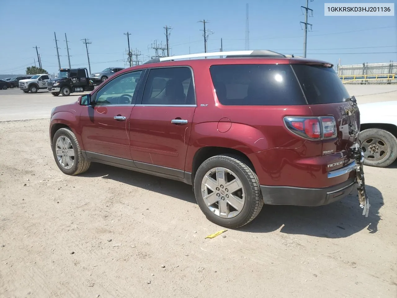 2017 GMC Acadia Limited Slt-2 VIN: 1GKKRSKD3HJ201136 Lot: 71429164