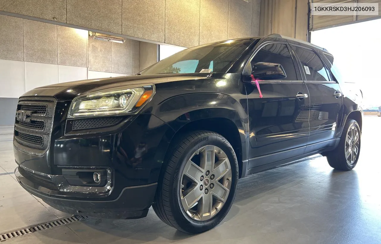 2017 GMC Acadia Limited Slt-2 VIN: 1GKKRSKD3HJ206093 Lot: 71646904