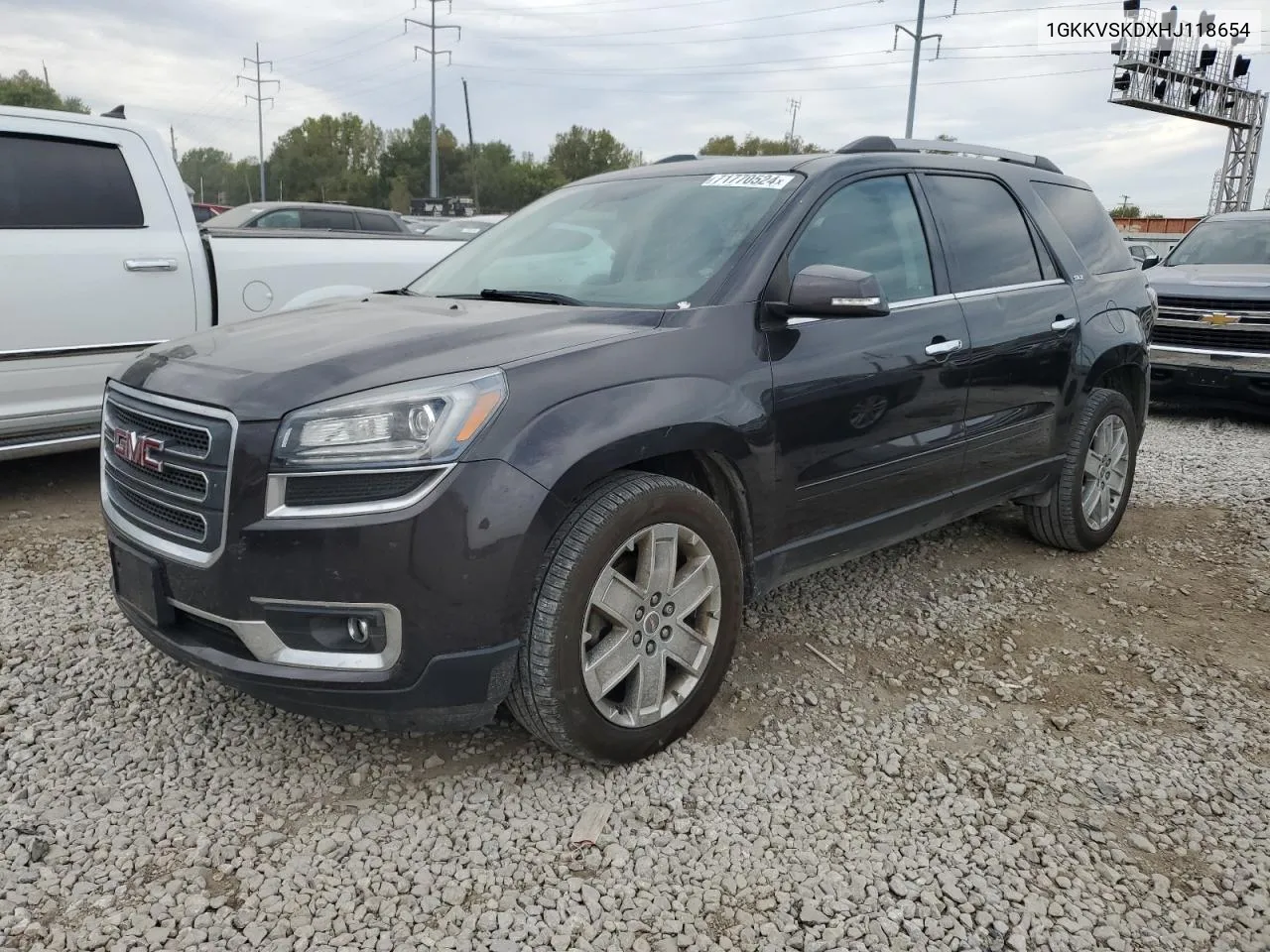 2017 GMC Acadia Limited Slt-2 VIN: 1GKKVSKDXHJ118654 Lot: 71770524